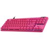 Klawiatura LOGITECH G Pro X TKL Rapid Różowy Komunikacja z komputerem Przewodowa