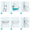 Irygator EXTRALINK Smartlife Intelligent Water Flosser L8 Biały Regulacja ciśnienia wody Tak