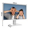 Monitor MSI Pro MP2412W 23.8" 1920x1080px 100Hz 1 ms [MPRT] Przeznaczenie Do domu i biura