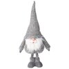 Mikołaj CHRISTMAS DECORATION na teleskopowych nogach 100 cm Srebrny Załączona dokumentacja Karta gwarancyjna