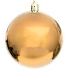 Bombki CHRISTMAS DECORATION 80 mm Złoty (6 sztuk) Szerokość [cm] 8
