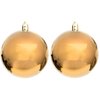 Bombki CHRISTMAS DECORATION 80 mm Złoty (6 sztuk) Wysokość [cm] 8