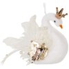 Zawieszka HOME & STYLING COLLECTION Łabędź 17 cm Perłowe skrzydła Gwarancja 24 miesiące