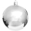 Bombki CHRISTMAS DECORATION 60 mm Srebrny (12 sztuk) Szerokość [cm] 6