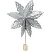 Gwiazda CHRISTMAS DECORATION 30 cm Srebrny