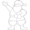 Figurka świetlna CHRISTMAS DECORATION Mikołaj