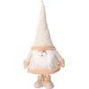 Mikołaj CHRISTMAS DECORATION na teleskopowych nogach 100 cm Złoty Gwarancja 24 miesiące