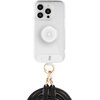 Etui JUST ELEGANCE PopGrip do Apple iPhone 15 Pro Przezroczysty Seria telefonu iPhone