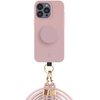Etui JUST ELEGANCE PopGrip do Apple iPhone 15 Pro Max Różowy
