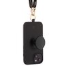 Etui JUST ELEGANCE PopGrip do Apple iPhone 15 Pro Max Czarny Seria telefonu iPhone