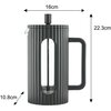 Zaparzacz KLAUSBERG KB-7751 Czarny (1000 ml) Wykonanie Stal nierdzewna
