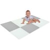 Mata piankowa HUMBI Puzzle 60 x 60 x 1 cm 9030 (6 elementów) Biało-szary Rodzaj Mata piankowa