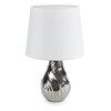 Lampka stołowa EUROFIRANY Reina 461249 Biało-srebrny