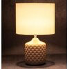 Lampka stołowa EUROFIRANY Kaya 461278 Biało-beżowy Moc [W] 60