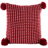 Poszewka EUROFIRANY 456113 45 x 45 cm Czerwony