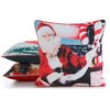 Poszewka EUROFIRANY 459714 45 x 45 cm Czerwony Rodzaj zapięcia Zamek