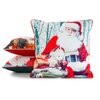 Poszewka EUROFIRANY 459715 45 x 45 cm Czerwony Rodzaj zapięcia Zamek