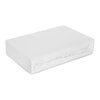 Prześcieradło EUROFIRANY Design 91 Soft z gumką 180 x 200 cm Bialy