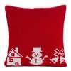 Poszewka EUROFIRANY 431225 45 x 45 cm Czerwony