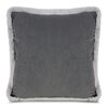 Poszewka EUROFIRANY 431237 45 x 45 cm Stalowy