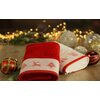 Ręcznik świąteczny Noel 01 431175 70 x 140 cm Biały Przeznaczony do Do rąk