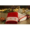 Ręcznik świąteczny Noel 01 431097 50 x 90 cm Biały Przeznaczony do Do rąk
