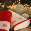 Ręcznik świąteczny Noel 01 431097 50 x 90 cm Biały Materiał wykonania Poliester