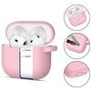 Etui na słuchawki TECH-PROTECT Silicone Hook do Apple Airpods 4 Różowy Możliwość ładowania Nie