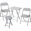 Meble campingowe PATIO 47650 Flower Srebrny