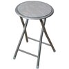 Taboret składany PATIO Flower 48279 Szary Materiał Tworzywo sztuczne