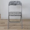 Krzesło składane PATIO Flower 47518 Srebrny Materiał Stal