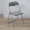 Krzesło składane PATIO Flower 47518 Srebrny Materiał Tworzywo sztuczne