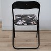 Krzesło składane PATIO Flower 48288 Czarny Pozycyjne Nie