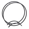 Stojak na drewno MAGNUS P-REG-0R138-00000 Czarny Materiał Metal