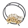 Stojak na drewno MAGNUS P-REG-0R138-00000 Czarny Waga [kg] 4.8