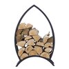 Stojak na drewno MAGNUS P-REG-0R141-00000 Czarny Materiał Metal