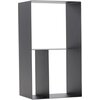 Stojak na drewno MAGNUS P-REG-0R146-00000 Czarny Rozmiar po zmontowaniu [cm] 45 x 30 x 80