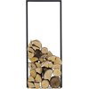 Stojak na drewno MAGNUS P-REG-0R112-A0000 Czarny Materiał Stal