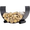 Stojak na drewno MAGNUS P-REG-0R153-00000 Czarny Rozmiar po zmontowaniu [cm] 80 x 50 x 30