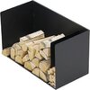 Stojak na drewno MAGNUS P-REG-0R126-00000 Czarny Kolor Czarny