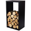 Stojak na drewno MAGNUS P-REG-0R154-00000 Czarny Przeznaczenie Do drewna