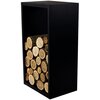Stojak na drewno MAGNUS P-REG-0R154-00000 Czarny Rodzaj Stojak na drewno