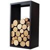 Stojak na drewno MAGNUS P-REG-0R154-00000 Czarny Waga [kg] 10.6