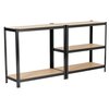 Regał magazynowy EXTRALINK EX.36776 180 x 90 x 40 Materiał Płyta MDF