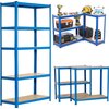 Regał magazynowy EXTRALINK EX.36790 180 x 90 x 40 Materiał Metal