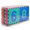Mata piankowa RICOKIDS Puzzle 120 x 270 cm Litery kolorowe 7487 (36 elementów)