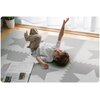 Mata piankowa RICOKIDS Puzzle 180 x 180 cm Gwiazdki 7502 (9 elementów) Biało-szary Efekt świetlny Nie