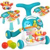 Pchacz dla dziecka RICOKIDS 2w1 RK-810 Biało-niebieski Funkcje rozwojowe Sprawność manualna