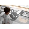 Mata piankowa RICOKIDS Puzzle 180 x 180 cm Zwierzątka 7503 (9 elementów) Szary Efekt świetlny Nie