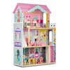Domek RICOKIDS 3-piętrowy z windą i lampką LED 7829 Typ Domek z akcesoriami